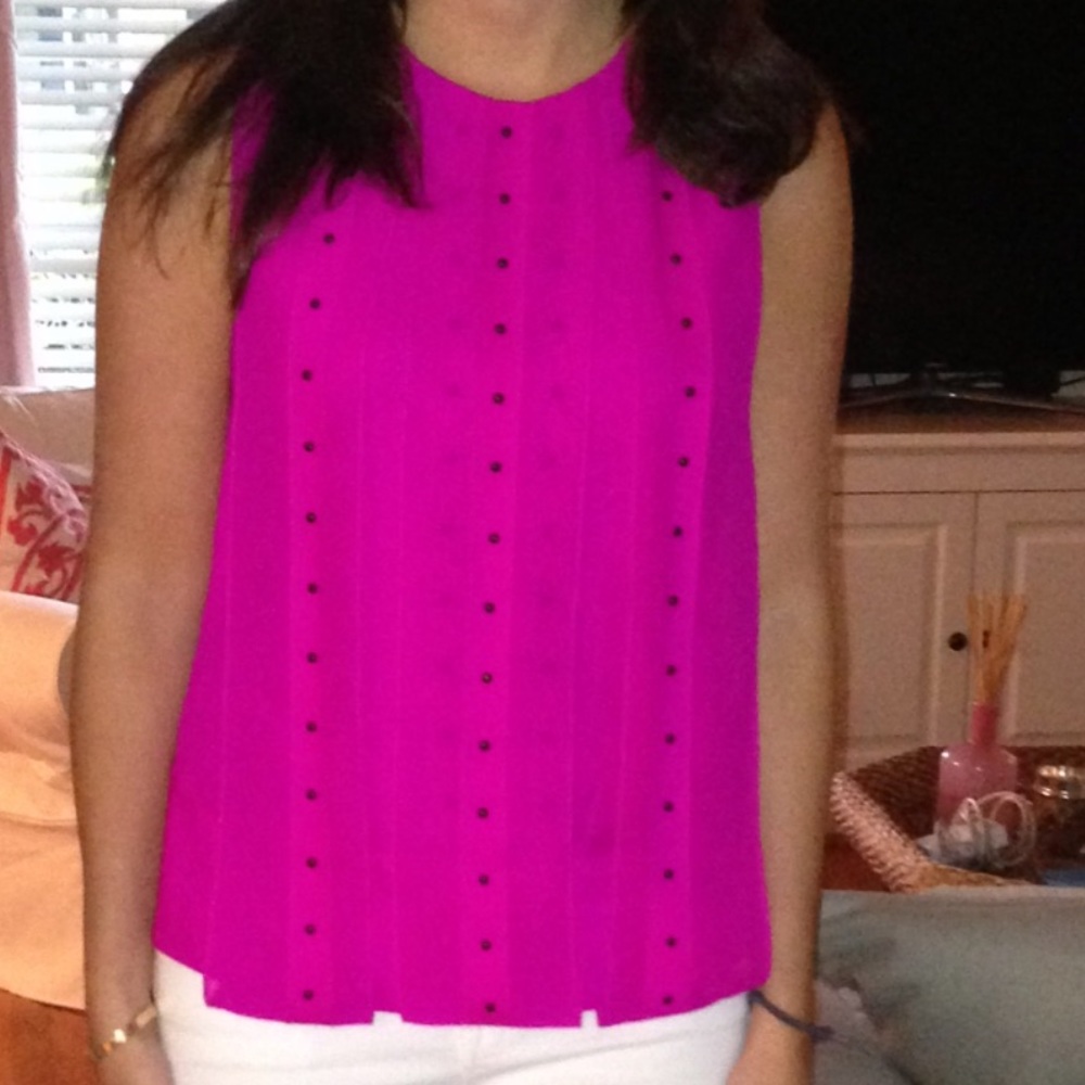 Robert Rodriguez Hot Pink Top